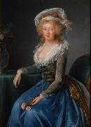 Portrait of Maria Teresa of Naples and Sicily Elisabeth LouiseVigee Lebrun